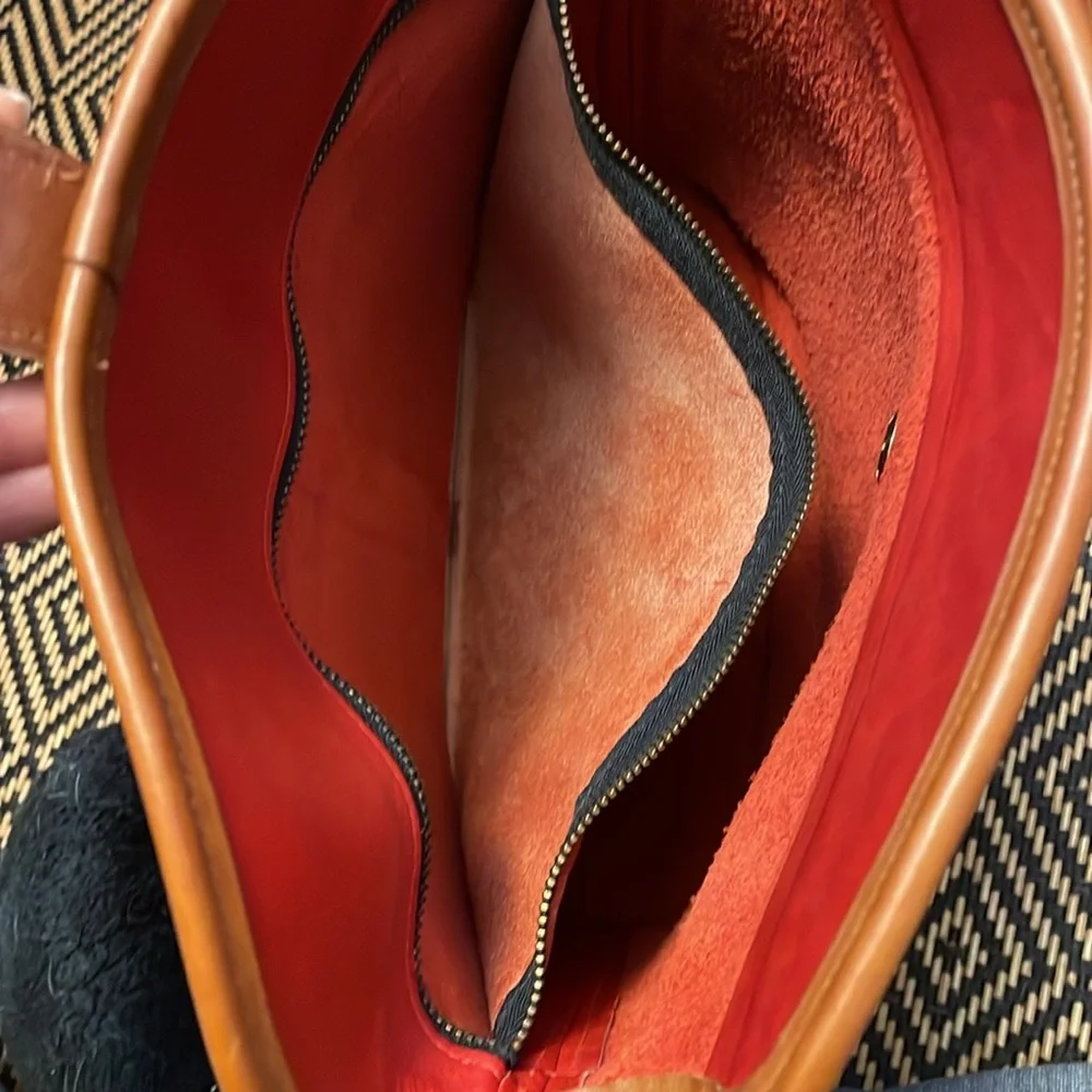 Vintage Coach Binocular Spectator 6853 (9853) RED WITH TABAC and brass - Picture 14 of 15